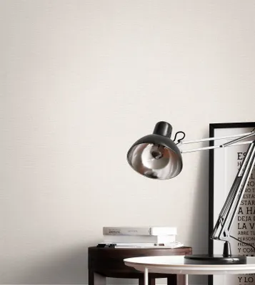 Produktbild von NEWROOM Tapete Grau Vliestapete Unifarbe - Unitapete Uni Hellgrau Stoff-Optik Textil Leinen-Optik Modern Struktur