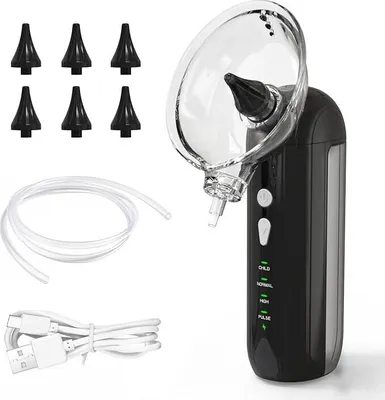Produktbild von Wasserbetriebenes Ohrenreinigungsgerät – Elektrisches Ohrenschmalzentfernungskit, 4 Druckmodi, sicher, wasserfest, USB-Aufladung, einfach zu bedienen.