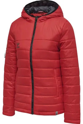 Produktbild von hummel hmlNORTH Kapuzen-Steppjacke Damen true red XL