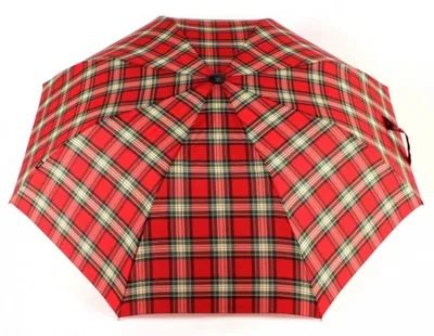 Image de Knirps parapluie de poche parapluie Topmatic SL Check Red rouge