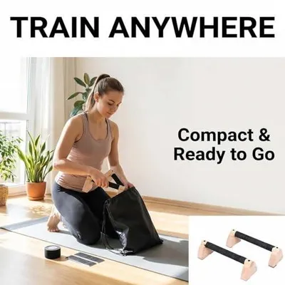 Produktbild von Ergonomische Handgriffe für Liegestütze im Fitnessbereich