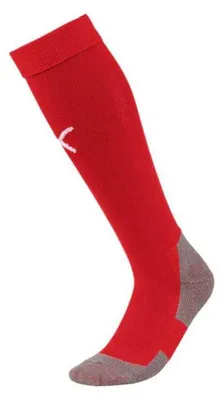 Produktbild von Puma - "Liga Core" Fußballsocken für Kinder PP6080 (31 EU - 33,5 EU) (Rot/Grau)