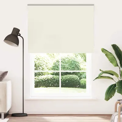 Image de vidaXL Store d'obscurcissement blanc crème 160x210cm Largeur du tissu 156,6cm