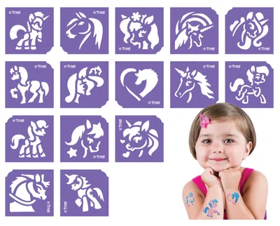 Immagine prodotto di Tytoo. Set di stencil per tatuaggi