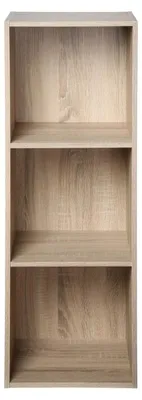 Image de CALICOSY - Etagère de rangement contemporaine 3 cases