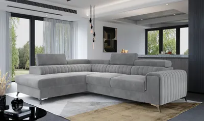Obrázek produktu pro Rohová pohovka Laurence 278 x 205 cm Béžová (tkaná látka - Paros)