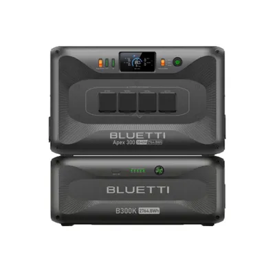 Obrázek produktu pro Solární generátor BLUETTI Apex 300 & B300K, 5529,6 Wh LFP baterie Backu, modulární napájení pro domácnosti, obytné vozy a nouzové situace