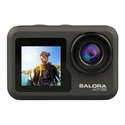 Produktbild von ACTIONCAM1250 - Ultra HD (4K) Dual-Screen Action-Cam inklusive Gehäuse und umfangreichem Zubehörset