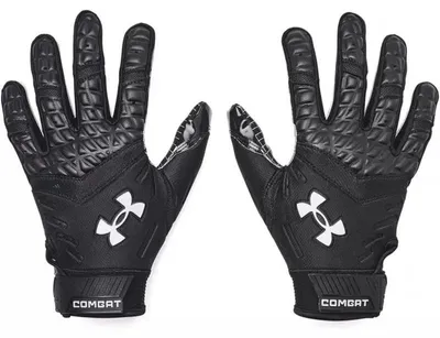 Image de Gants de football américain Under armour Combat Noir