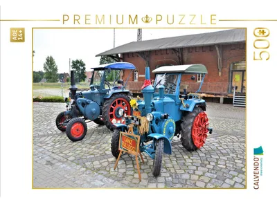 Produktbild von CALVENDO Puzzle 2 LANZ BULLDOG - D3506 A | 500 Teile Lege-Größe 48 × 36 cm Foto-Puzzle für Erwachsene