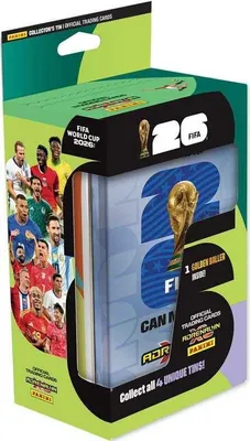 Obrázek produktu pro Panini FIFA Mistrovství světa 2026 Adrenalyn XL sběratelská mega plechovka