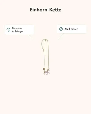 Image de Collier licorne - Bijoux pour enfants