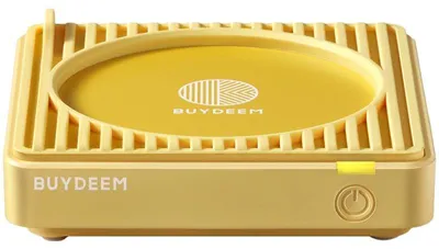 Obrázek produktu pro Ohřívač na šálky BUYDEEM OA2001, 24 W, 2 nastavení, automatické vypnutí, vodotěsný, žlutý