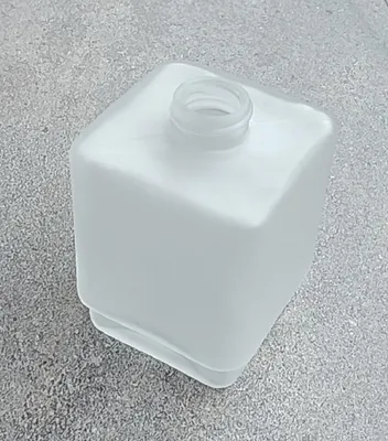 Produktbild von Ersatzglas für Seifenspender ORTA RQ3512 | satiniert | ohne Pumpe | Massiv