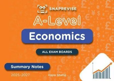 Produktbild von SnapRevise A-Level Economics Summary Notes
