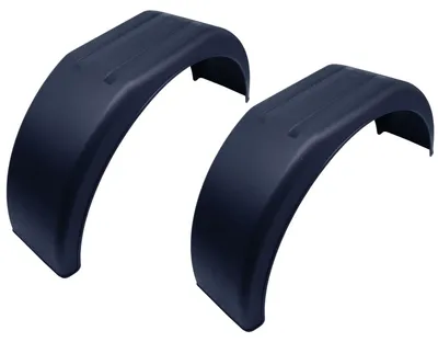 Image de Gardeboues pour roues de remorque, 13 pouces, en plastique, ensemble