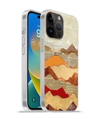 Produktbild von MuchoWow® Handyhülle Schutzhülle Hülle für Apple iPhone 14 Pro Max Vintage - Zeitung - Marmor Silikon Softcase Handy Hülle - Hardcover
