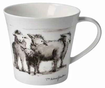 Produktbild von Goebel Coffee-/Tea Mug Peter Schnellhardt - Neugierige Horde, Tasse, Becher, Fine Bone China, Bunt, 350 ml, 26500291