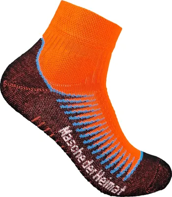 Produktbild von Miriquidi Allround Socke fluoorange azur, kurz, 47/50