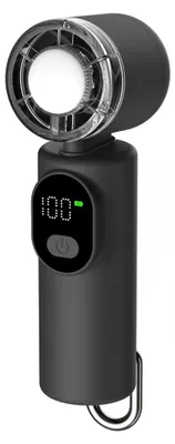Produktbild von INF TLS-D7F30-11D, Schwarz, Kunststoff, Handventilator, 1 Stück(e), 45 mm, 36 mm