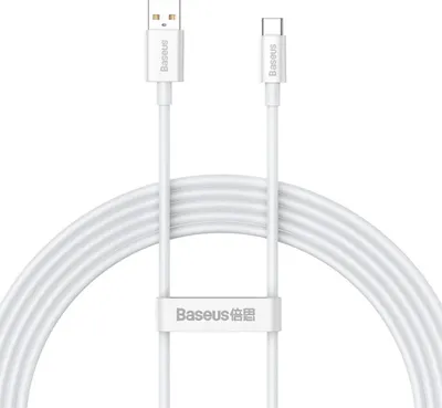Zdjęcie produktu dla Kabel Baseus Superior Series USB - USB-C 100W, 2m - Biały