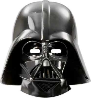 Produktbild von 6 Star Wars Galaxy Darth Vader Masken 25cm