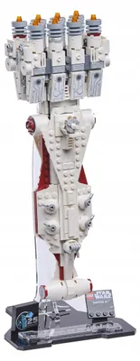 Productafbeelding van Zwarte displaystandaard voor LEGO® 75376 Star Wars – Tantive IV™