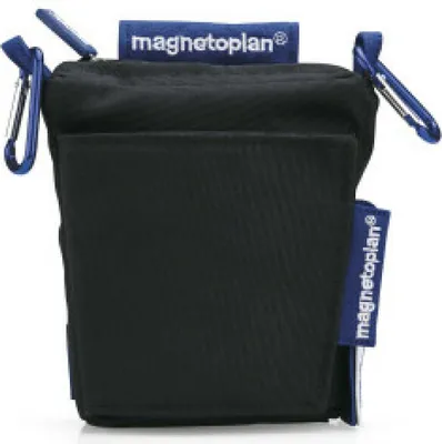Produktbild von Magnetoplan Moderationstasche Action Holster - 19x15cm - Polyester - Schwarz - 6 Teile