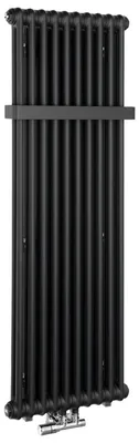 Produktbild von FEDE Badheizkörper 1500x490 mm, 10 Segmente, Schwarz mat