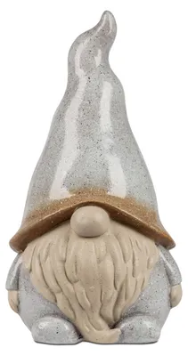 Produktbild von Dekofigur Zwerg STONE BLUE H. 36cm creme blau aus Magnesia Formano S26