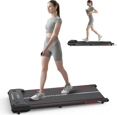 Produktbild von CITYSPORTS Laufband | Elektrisches Laufband für zuhause mit Fernbedienung Bluetooth LED Dispaly,1-6KM/H,für den Heimgebrauch oder im Büro