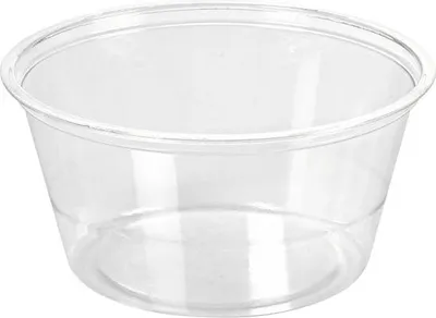 Produktbild von 2400x DUNI Dressingbecher 100 ml Transparent ungeteilt