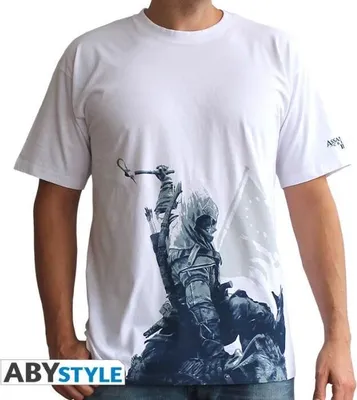 Imagen del producto de Assassin's Creed - Connor - "Arrodíllate" - Camiseta de manga corta - 3760116329194 - (Textiles / Camisetas)