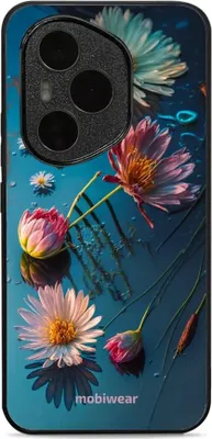 Immagine prodotto di Custodia per cellulare per Honor 400 Pro 5G, Mobiwear Glossy Case, Blu-Floreale