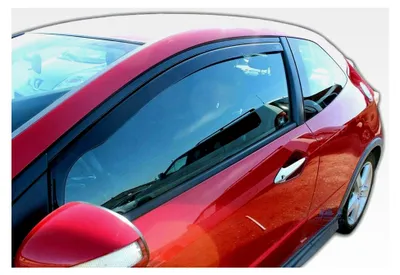 Produktbild von Windabweiser für Aygo 3-Türer 2005-2014, Heko Regenabweiser, getönt, 2-teilig, vorne, aerodynamisch