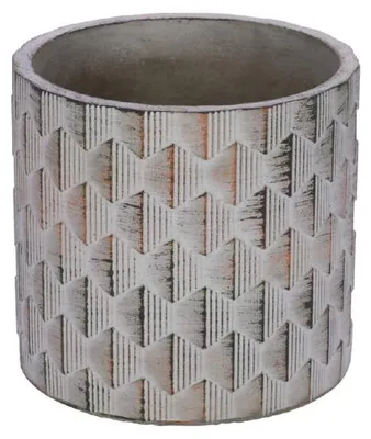 Obrázok produktu pre Obal na kvetináč Gehlmann Nature, priemer 16,7 cm, hnedý/sivý