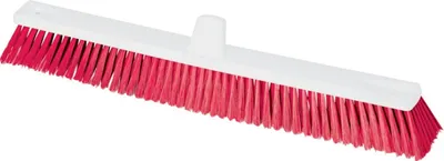 Image de Nölle Balai HACCP longueur 600 mm épaisseur des poils 0,25 mm rouge - 18236022