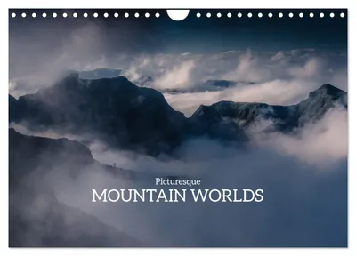 Produktbild von Malerische Bergwelten (Wandkalender 2027, DIN A4, Querformat), CALVENDO 12-Monats-Wandkalender