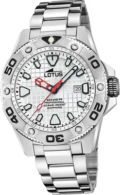 Produktbild von Lotus Edelstahl Herren Uhr Armbanduhr silber Elegant Classic D2UL18929/A