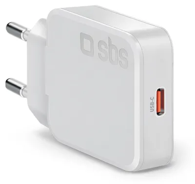 Produktbild von SBS Ultra-schlankes Wandladegerät für MacBook mit USB-C-Anschluss 30W Power Delivery