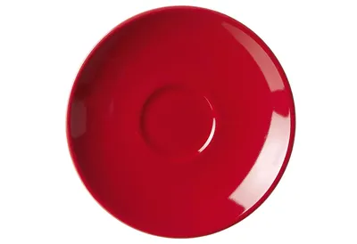 Immagine prodotto di Ritzenhoff & Breker Doppio Espresso Untere, Untertasse, Unter Tasse, Geschirr, Porzellan, Rot, Ø 12 cm, 516135