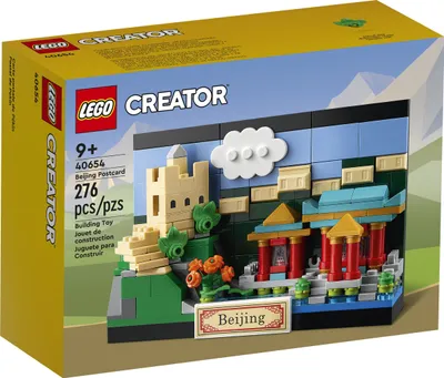 Zdjęcie produktu dla LEGO® Creator - Pocztówka z Pekinu | Chińska pamiątka do zbudowania - 40654 276 elementów