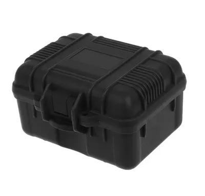 Produktbild von Uhrenbox Aufbewahrungsbox in schwarz aus Kunststoff für 1 Uhr