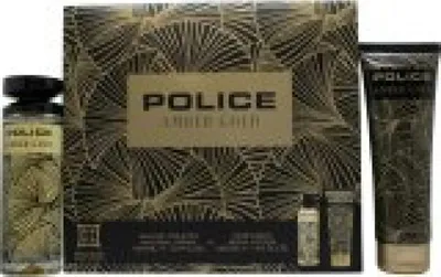 Imagen del producto de Set de regalo Amber Gold para mujer de Police: 100 ml de Eau de Toilette + 125 ml de loción corporal