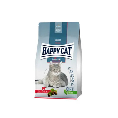 Produktbild von Happy Cat Indoor Adult Voralpen Rind 4 kg