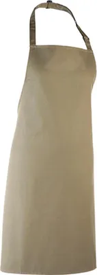 Immagine prodotto di Premier Workwear PR150 | Grembiule con pettorina 'Colours' - Lavabile a 60 °C - Colore: Olive (circa Pantone 378) - Dimensioni: 72 x 86 cm