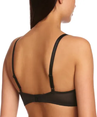 Zdjęcie produktu dla Triumph Amourette Spotlight, Czarny, Fiszbina, Wzór, Damski, Kwiatowy wzór, Zapięcie z tyłu