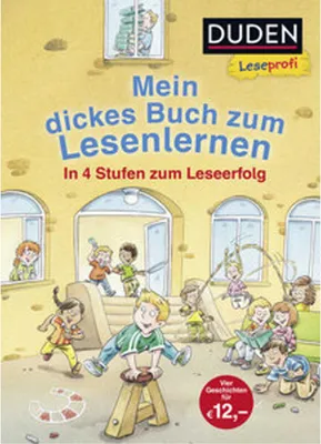 Obrázok produktu pre Leseprofi - Mein dickes Buch zum Lesenlernen: In 4 Stufen zum Leseerfolg