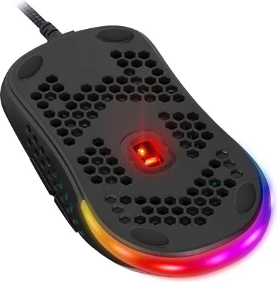 Zdjęcie produktu dla Gaming, przewodowa, optyczna DEFENDER GM-620L SHEPARD 12800 dpi 7P podświetlana mysz gamingowa