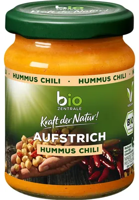 Zdjęcie produktu dla Organiczny hummus do smarowania z chili